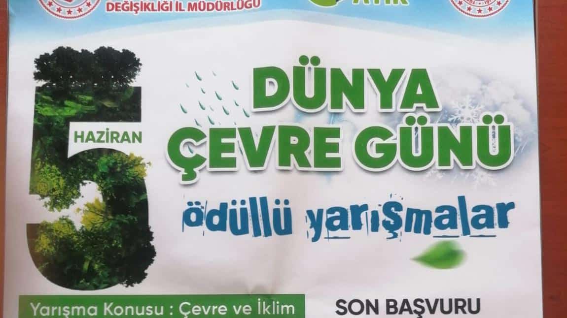 Dünya Çevre Günü Afis ve Slogan Yarışması 